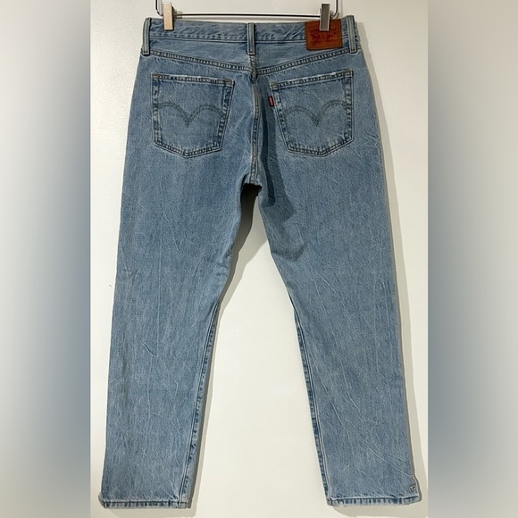 Levi's Premium 501 Straight Jean Grommet Split Hem Eye For An Eye 29 - Picture 8 of 10